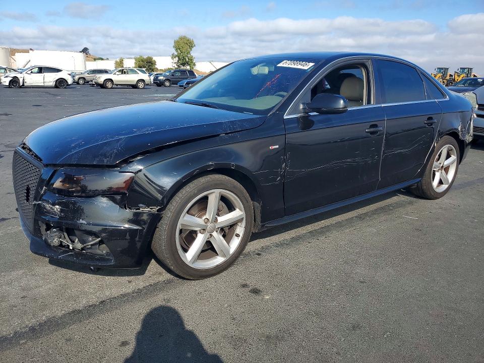 AUDI A4 2012 with VIN WAUEFAFL6CA067855 - Photo from auction