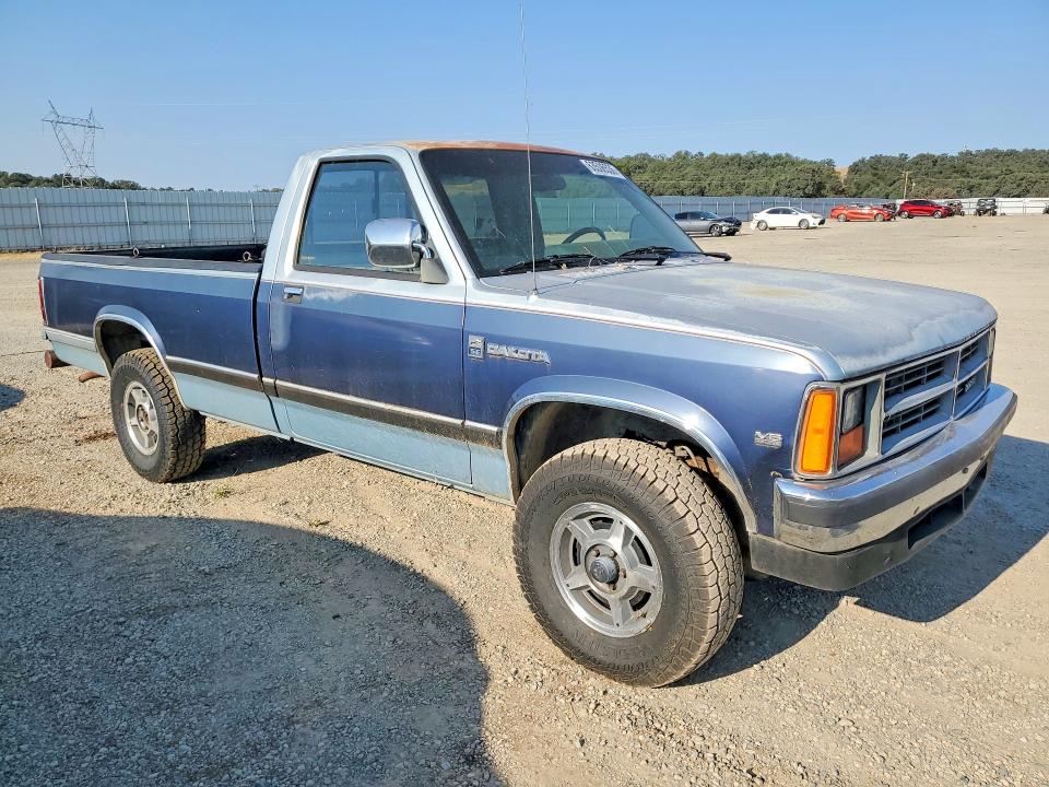 Photo 4 from auction – 1987 DODGE DAKOTA with VIN 1B7GR14M6HS473750