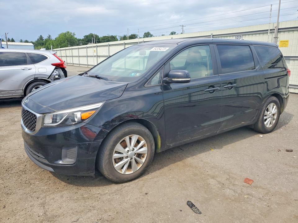 KIA SEDONA 2017 with VIN KNDMB5C19H6225913 - Photo from auction