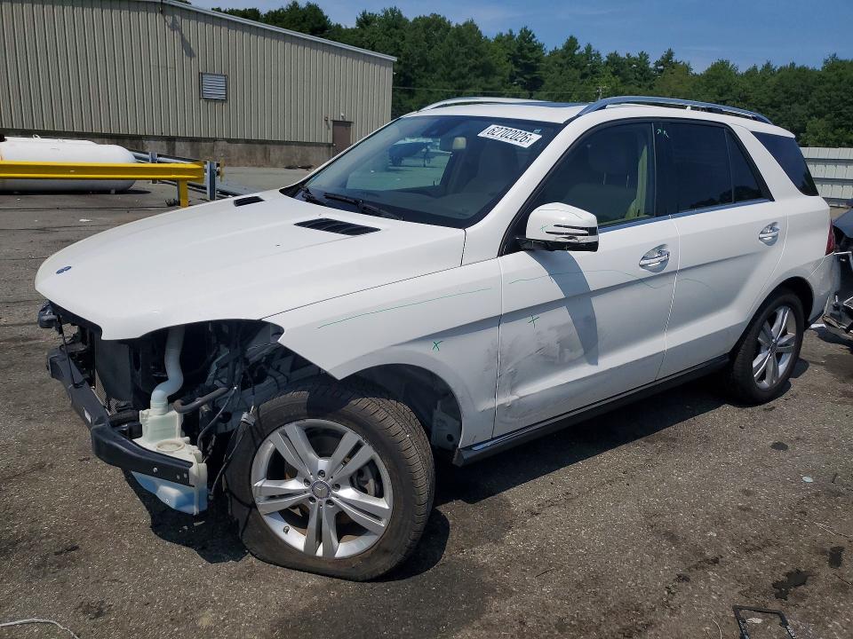 MERCEDES-BENZ ML 2014 with VIN 4JGDA5HB5EA374702 - Photo from auction
