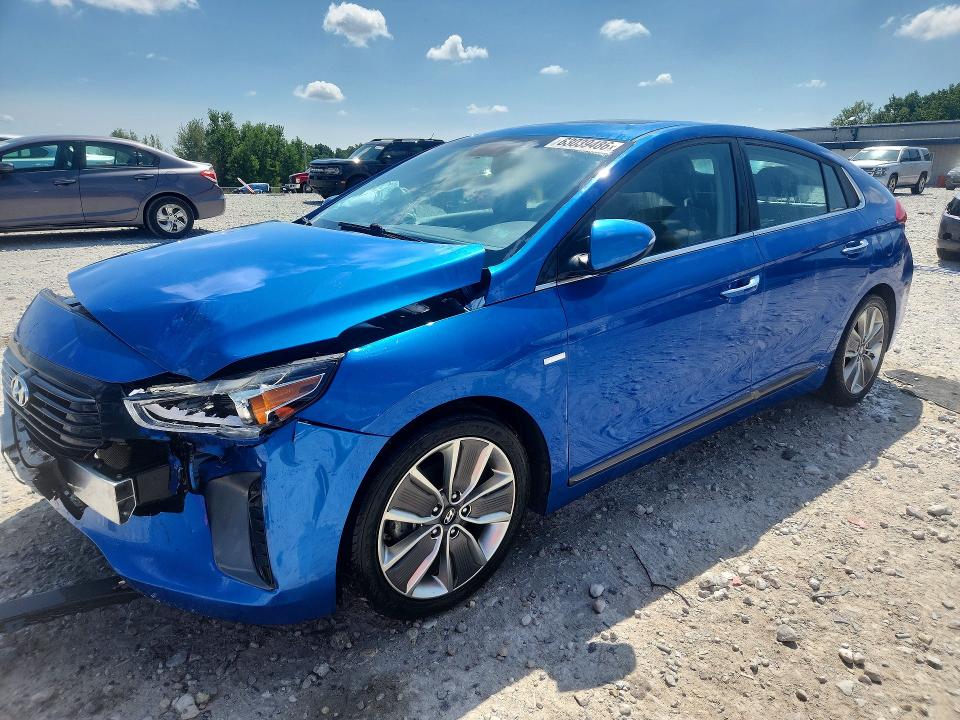 HYUNDAI IONIQ 2018 with VIN KMHC85LC7JU072277 - Photo from auction
