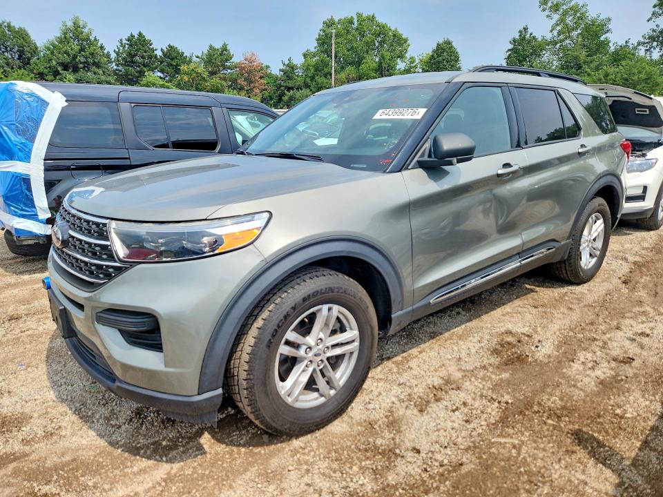 FORD EXPLORER 2020 with VIN 1FMSK8DHXLGB09848 - Photo from auction