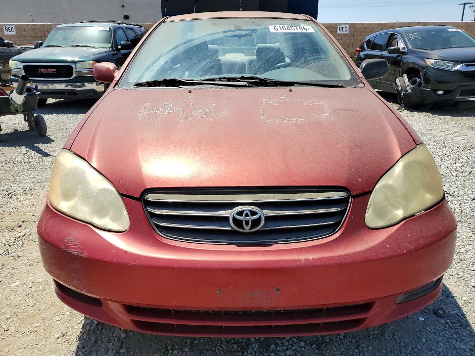 Foto 5 de la subasta – 2003 TOYOTA COROLLA con VIN JTDBR32E930046813