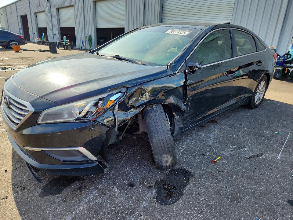 HYUNDAI SONATA 2016 with VIN 5NPE24AF6GH390562 - Photo from auction