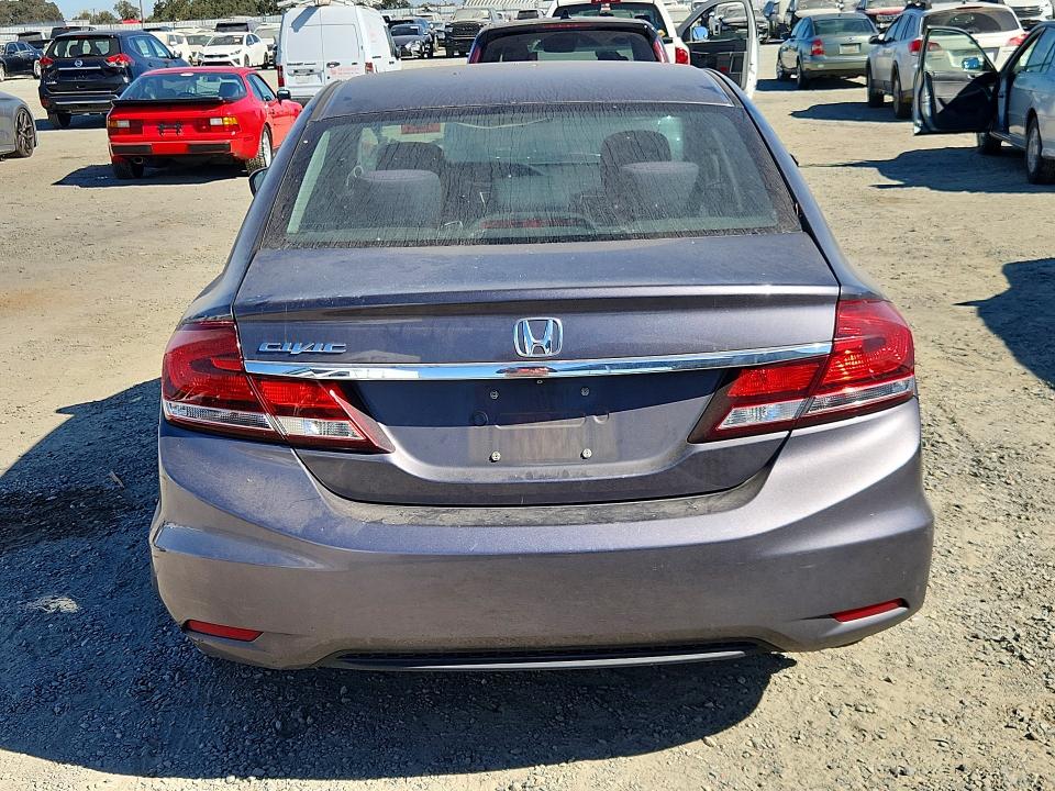 Фото 6 с аукциона – 2015 HONDA CIVIC с VIN 19XFB2F81FE254426