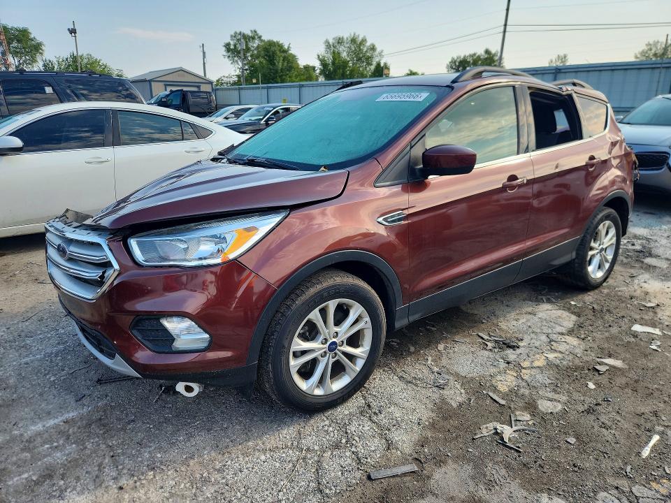 Снимка 1 от търг – 2018 FORD ESCAPE с VIN 1FMCU9GD4JUB06276