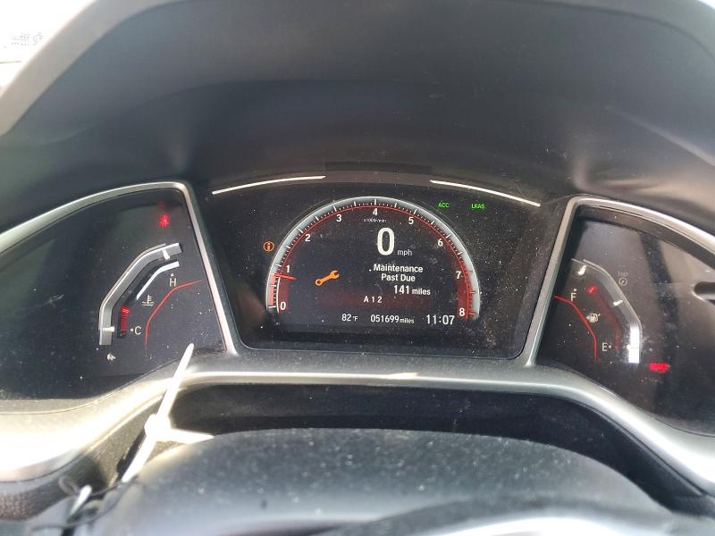 Photo 9 from auction – 2019 HONDA CIVIC with VIN 2HGFC2E8XKH576223