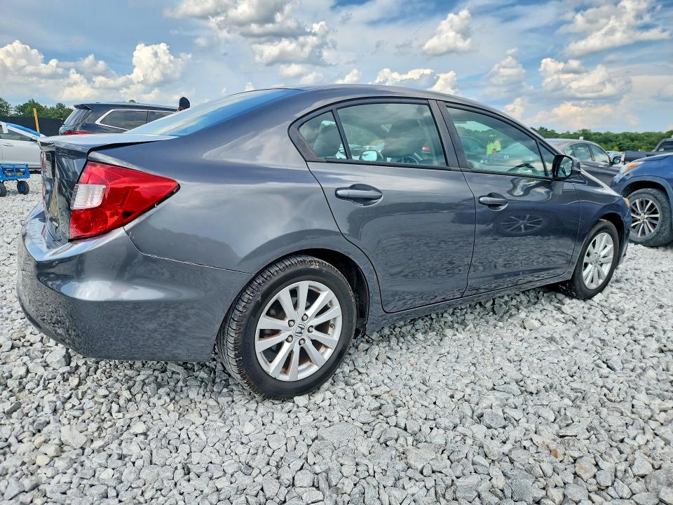 Photo 3 from auction – 2012 HONDA CIVIC with VIN 2HGFB2F99CH540695