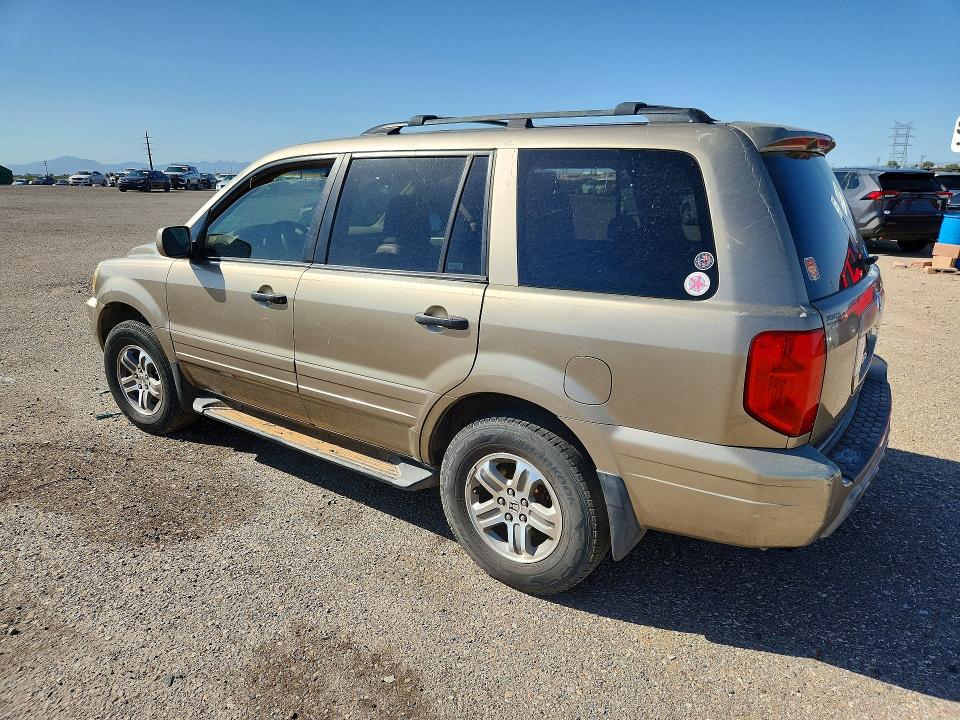 Снимка 2 от търг – 2005 HONDA PILOT с VIN 2HKYF18585H510467