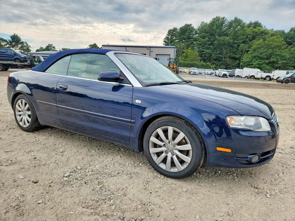 Photo 4 from auction – 2008 AUDI A4 2.0T CA with VIN WAUDF48H48K004535