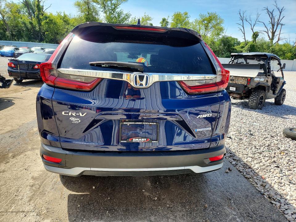 Photo 6 from auction – 2021 HONDA CR-V with VIN 7FART6H52ME025110
