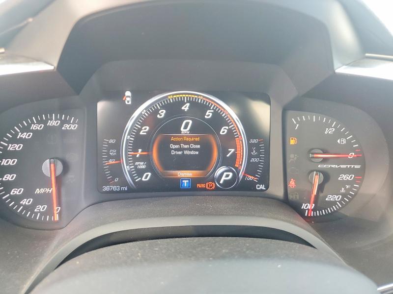 Photo 9 from auction – 2017 CHEVROLET CORVETTE with VIN 1G1YB2D79H5118104