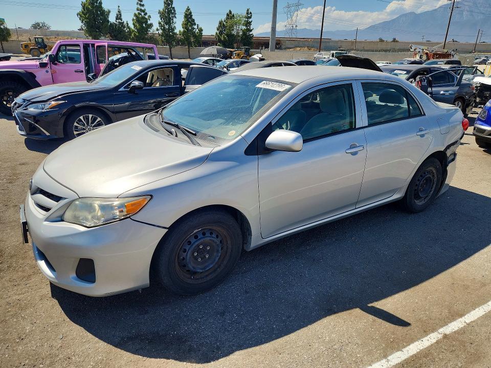 TOYOTA COROLLA 2013 with VIN 5YFBU4EE0DP098726 - Photo from auction