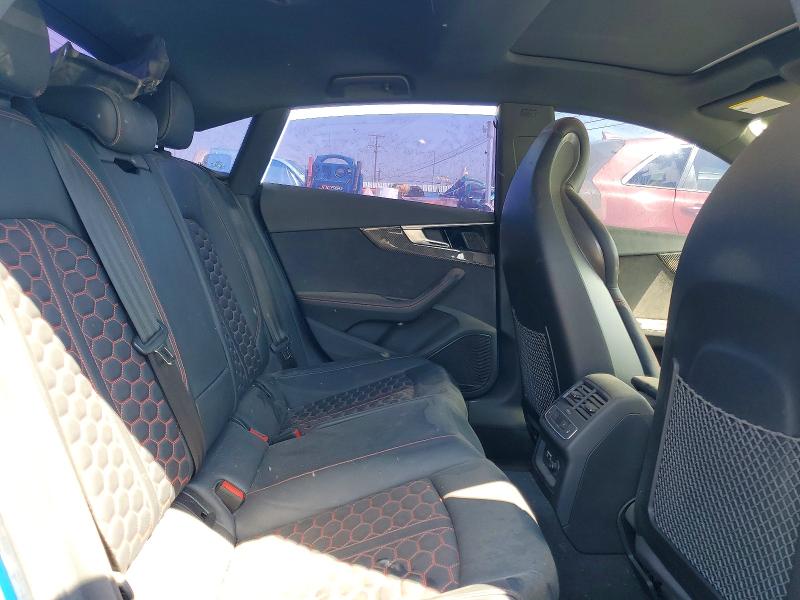 Photo 10 from auction – 2022 AUDI RS5 with VIN WUAAWDF54NA902202