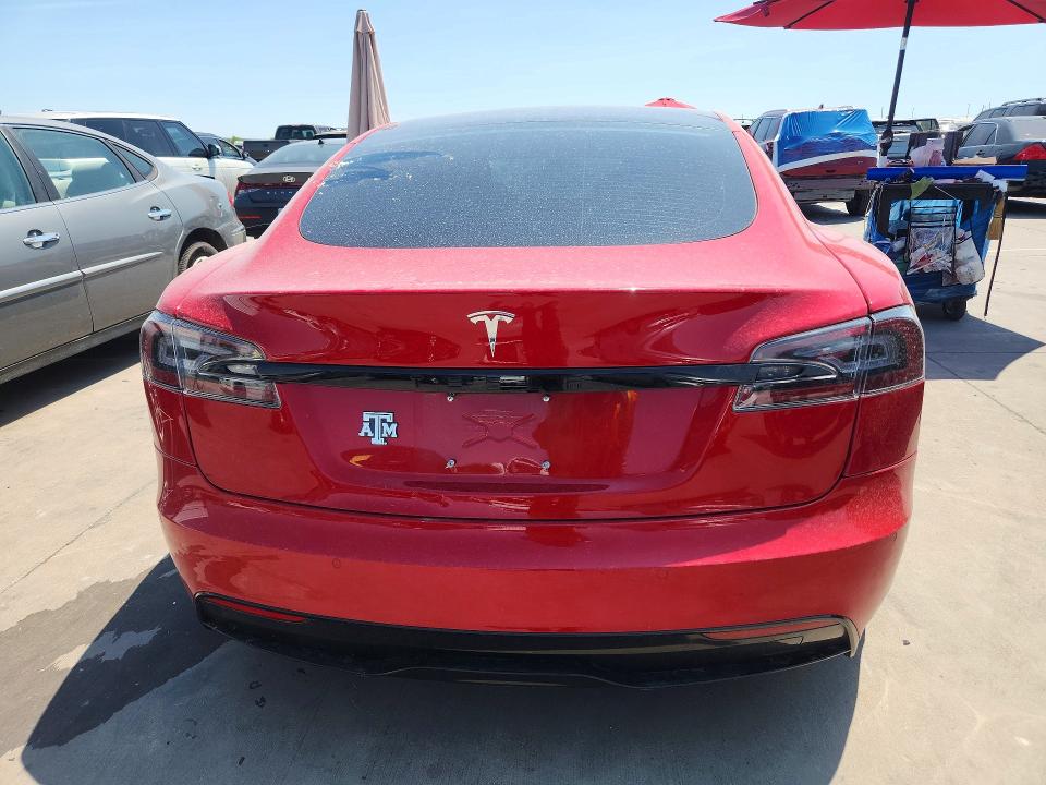 Photo 6 from auction – 2022 TESLA MODEL S with VIN 5YJSA1E59NF459410