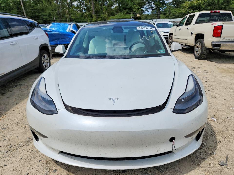 Photo 5 from auction – 2022 TESLA MODEL 3 with VIN 5YJ3E1EB0NF231598