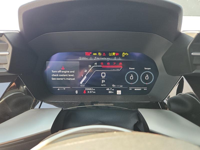 Photo 9 from auction – 2022 AUDI RS3 with VIN WUAG4DGY7NA906592