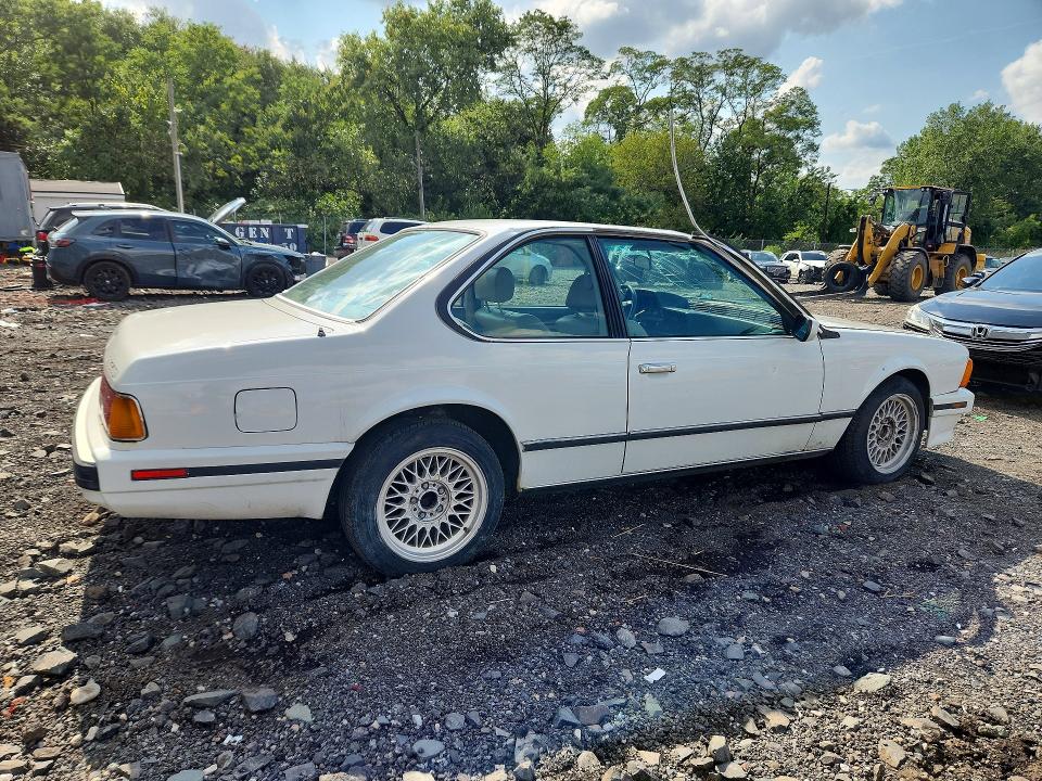 Photo 3 from auction – 1989 BMW 635 with VIN WBAEC8410K3268642