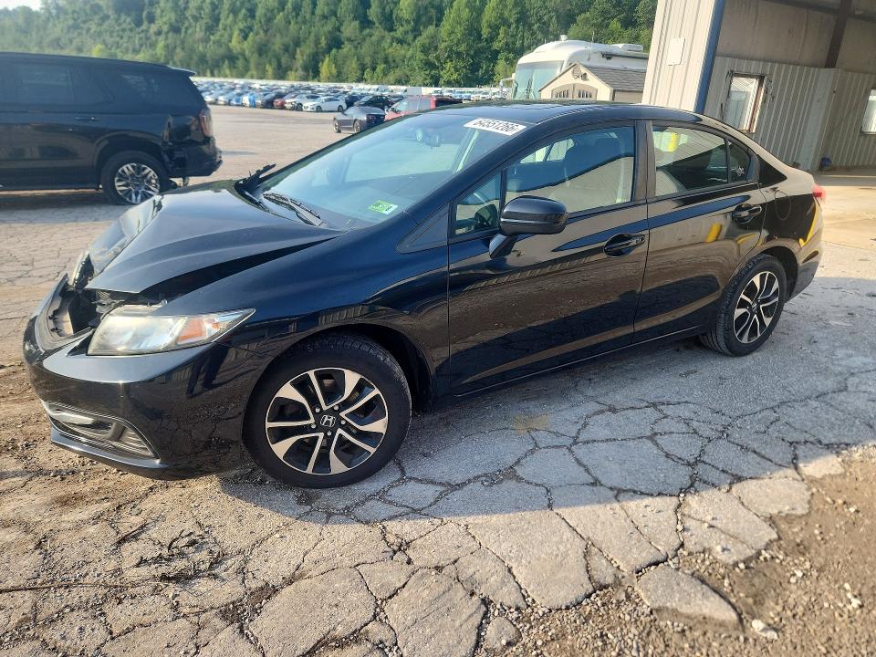 HONDA CIVIC 2014 with VIN 19XFB2F8XEE200234 - Photo from auction
