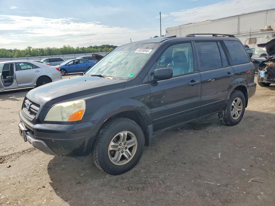 HONDA PILOT 2005 with VIN 2HKYF18795H545388 - Photo from auction