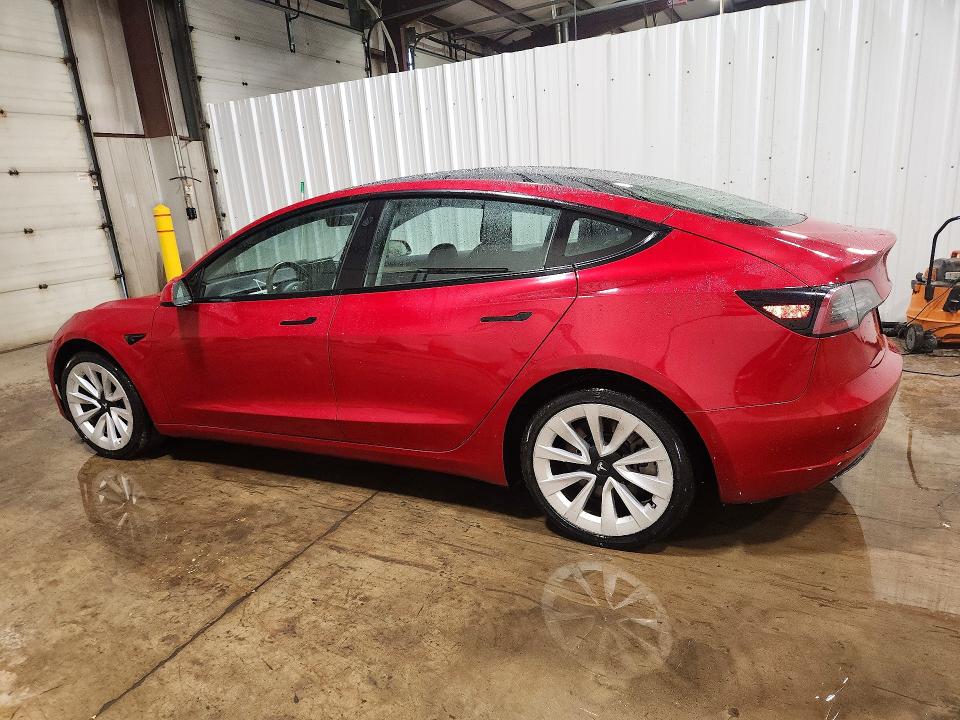 Photo 2 from auction – 2022 TESLA MODEL 3 with VIN 5YJ3E1EA8NF288784