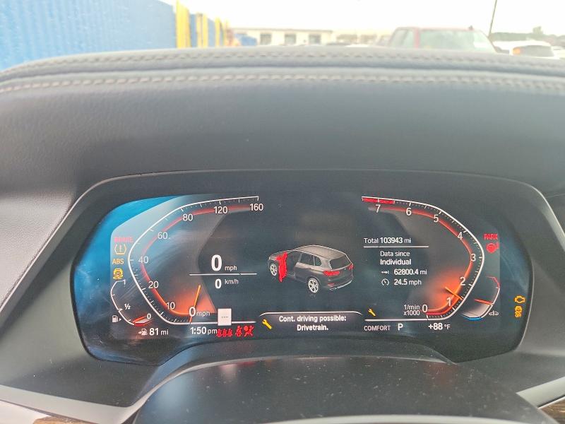 Photo 9 from auction – 2020 BMW X5 with VIN 5UXCR6C06L9C29916