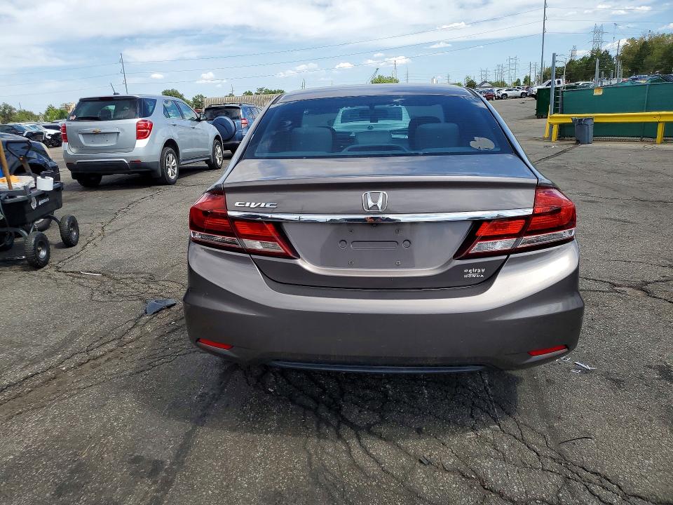 Photo 6 from auction – 2014 HONDA CIVIC with VIN 19XFB2F50EE015616