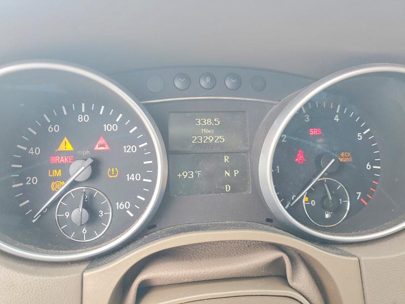 Photo 9 from auction – 2011 MERCEDES-BENZ ML with VIN 4JGBB8GB9BA698724