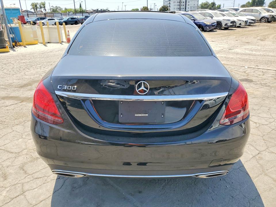 Photo 6 from auction – 2020 MERCEDES-BENZ C with VIN WDDWF8DB0LR558472