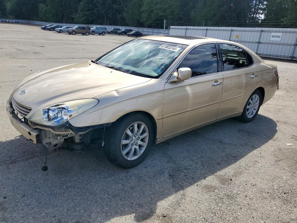LEXUS ES 2003 with VIN JTHBF30G035041515 - Photo from auction