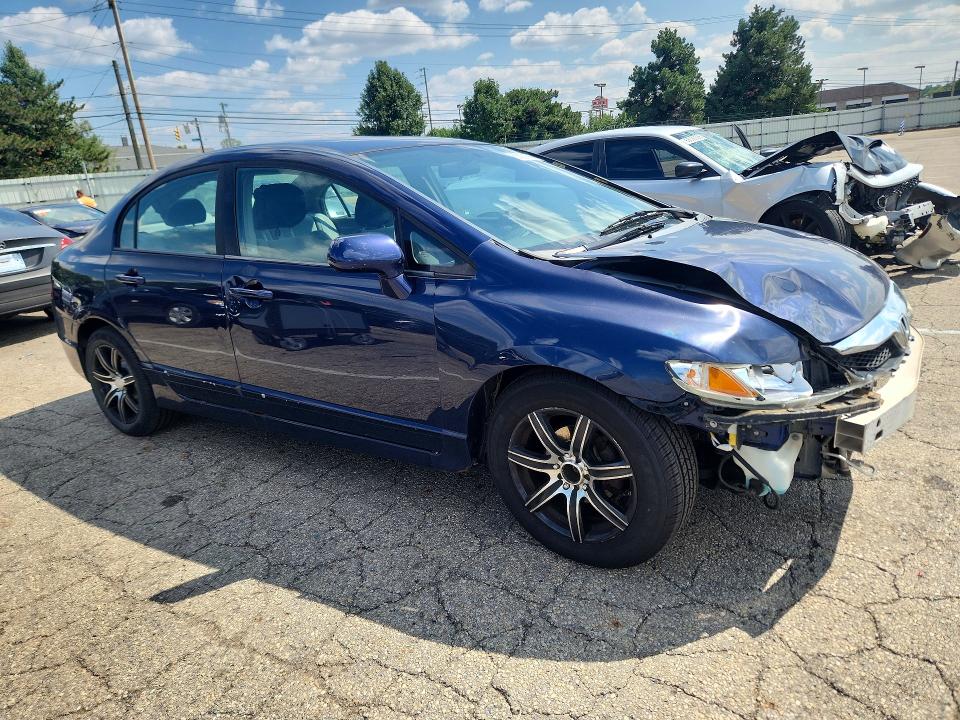 Photo 4 from auction – 2009 HONDA CIVIC with VIN 19XFA16539E003186