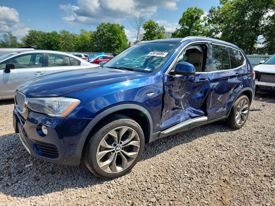 BMW X3 2016 with VIN 5UXWX9C58G0D73767 - Photo from auction