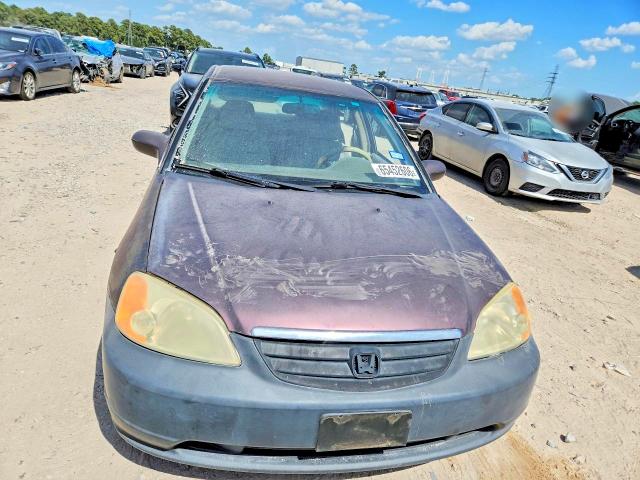 Photo 5 from auction – 2001 HONDA CIVIC with VIN 2HGES16521H521020