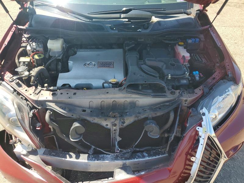 Photo 11 from auction – 2010 LEXUS RX 450H with VIN JTJBC1BA2A2407428