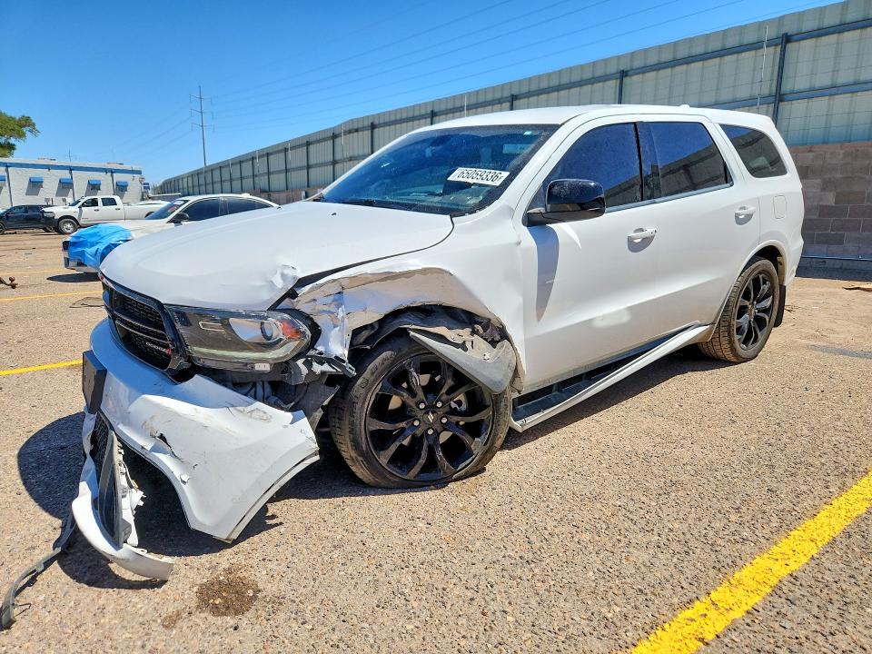 DODGE DURANGO 2020 with VIN 1C4RDJAG7LC269581 - Photo from auction