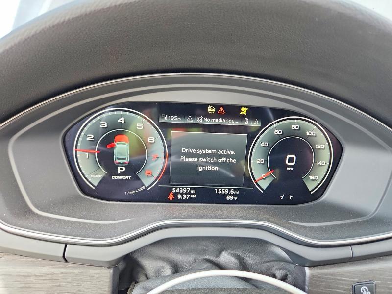 Photo 9 from auction – 2023 AUDI A5 with VIN WAUFACF59PA054488