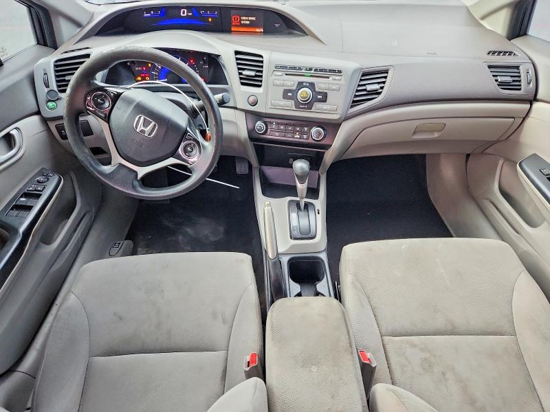 Photo 8 from auction – 2012 HONDA CIVIC with VIN 2HGFB2F61CH519605