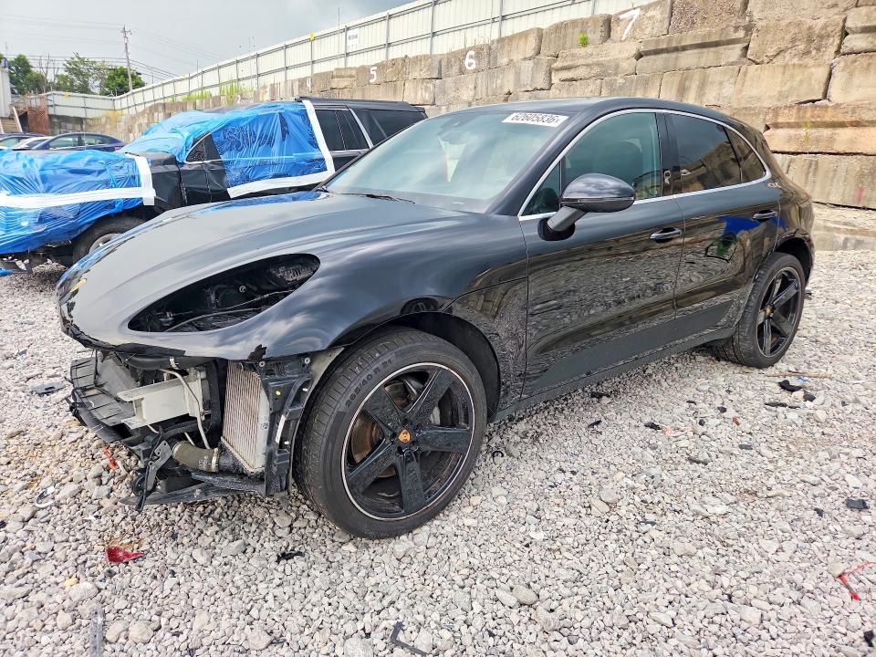 PORSCHE MACAN 2020 with VIN WP1AB2A55LLB36467 - Photo from auction