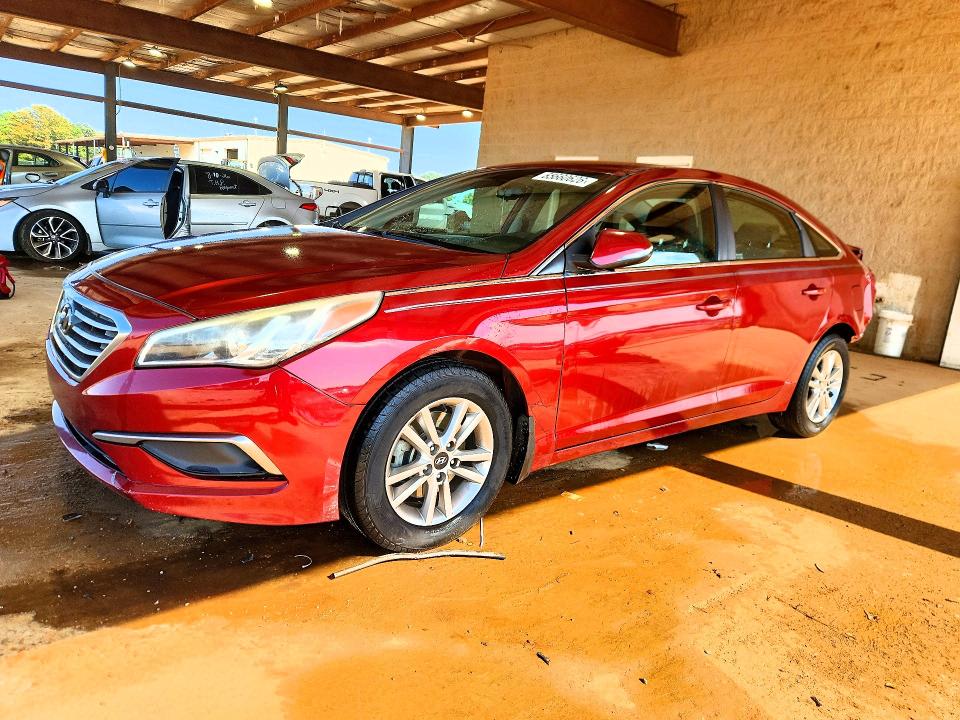 HYUNDAI SONATA 2016 with VIN 5NPE24AF8GH300411 - Photo from auction