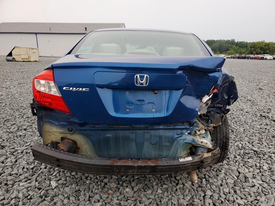 Photo 6 from auction – 2012 HONDA CIVIC with VIN 19XFB2F58CE062924
