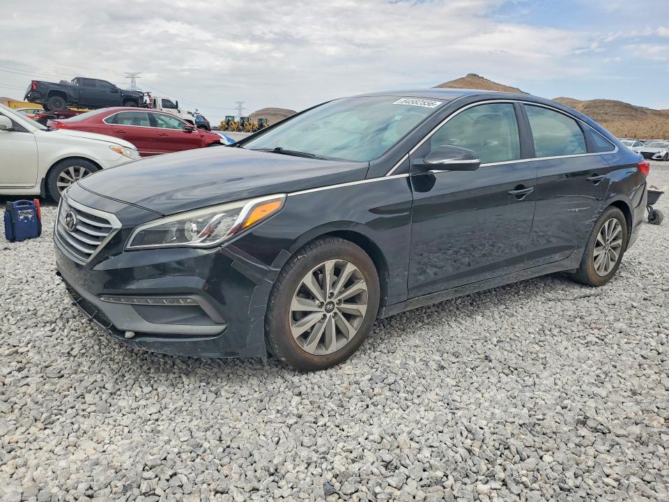 HYUNDAI SONATA 2017 with VIN 5NPE34AF7HH448967 - Photo from auction