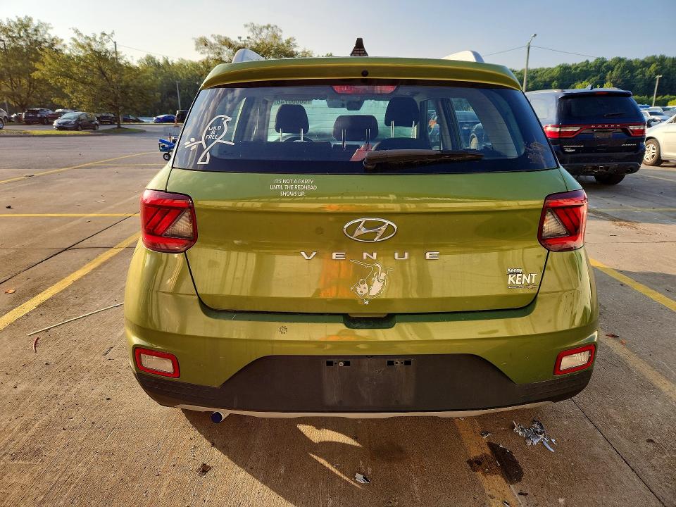 Photo 6 from auction – 2022 HYUNDAI VENUE with VIN KMHRC8A38NU201243