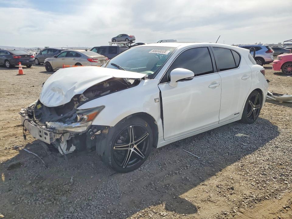 LEXUS CT 2012 with VIN JTHKD5BH6C2106554 - Photo from auction