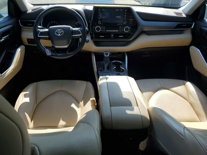 Photo 8 from auction – 2021 TOYOTA HIGHLANDER with VIN 5TDGZRAH9MS039539
