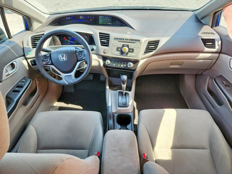 Photo 8 from auction – 2012 HONDA CIVIC with VIN 19XFB2F53CE357834