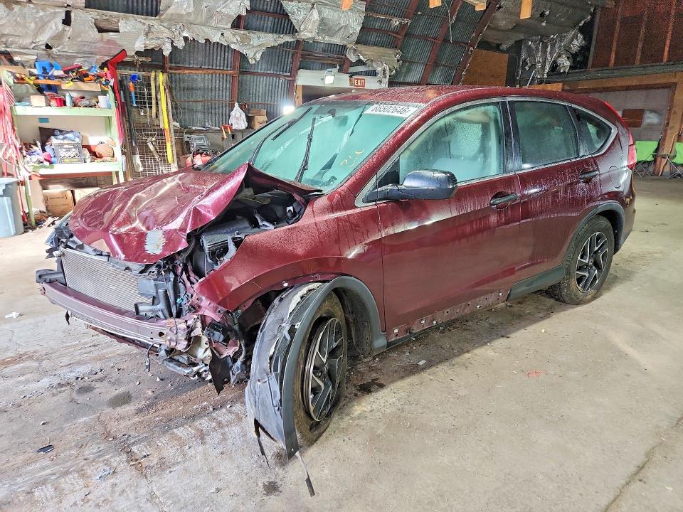 HONDA CR-V 2016 with VIN 5J6RM4H4XGL096779 - Photo from auction