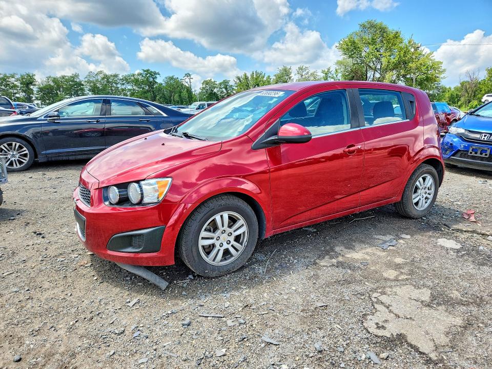 CHEVROLET SONIC 2012 with VIN 1G1JC6SH8C4176284 - Photo from auction