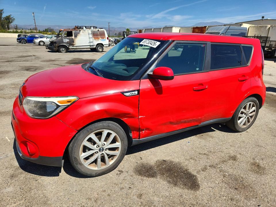 KIA SOUL 2018 with VIN KNDJP3A56J7544104 - Photo from auction