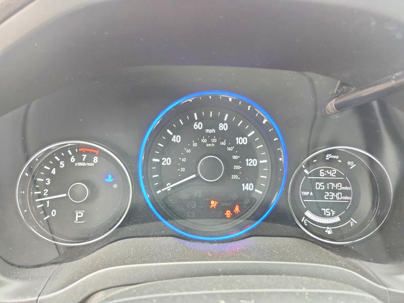 Photo 9 from auction – 2016 HONDA HR-V with VIN 3CZRU6H77GM700731