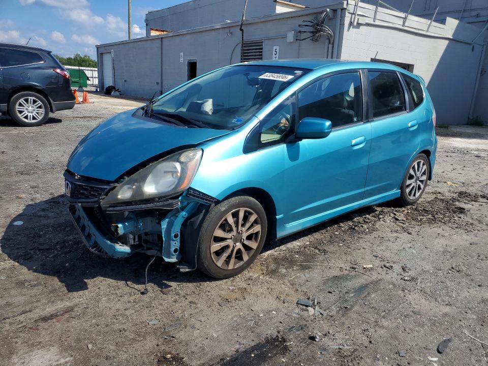HONDA FIT 2013 with VIN JHMGE8H59DC000970 - Photo from auction